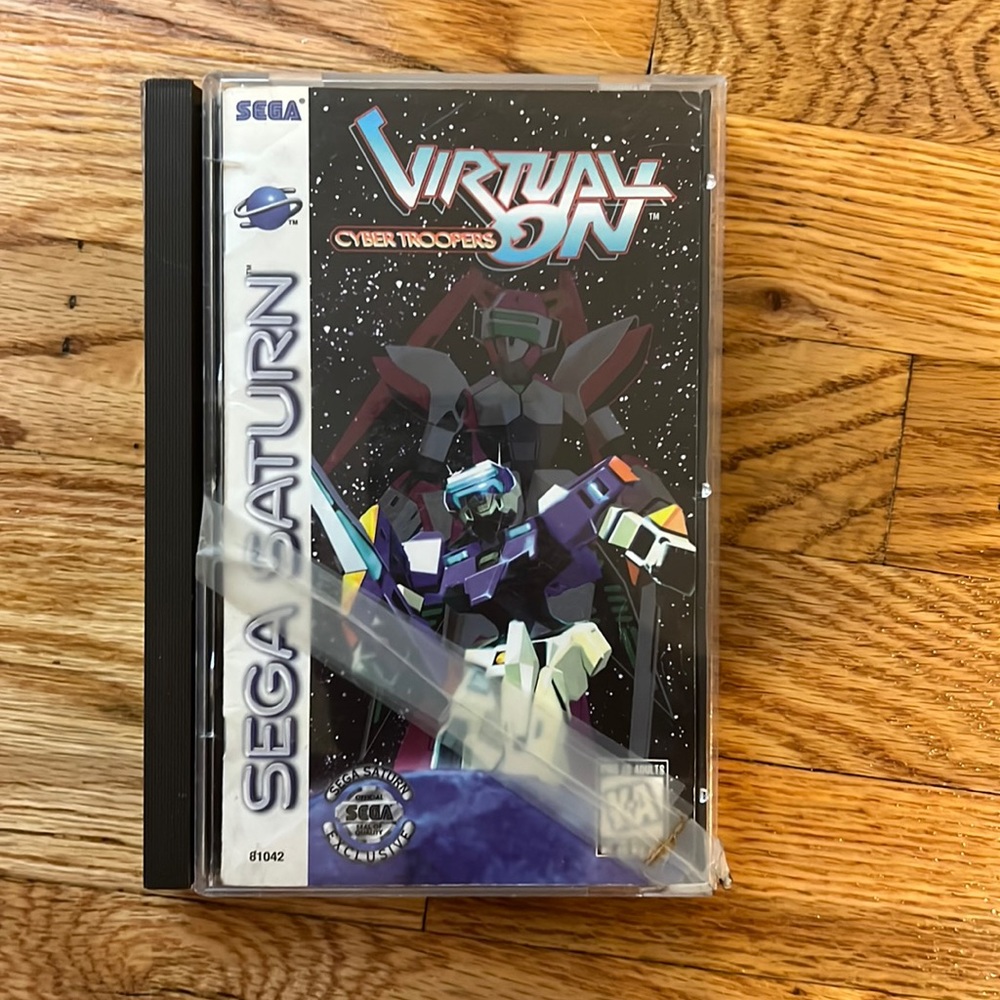 SEGA SEGA SATURN VIRTUAL ON Cyber Troopers